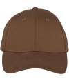 NS038 Native Spirit 6 Panel Cap Dark Camel colour image